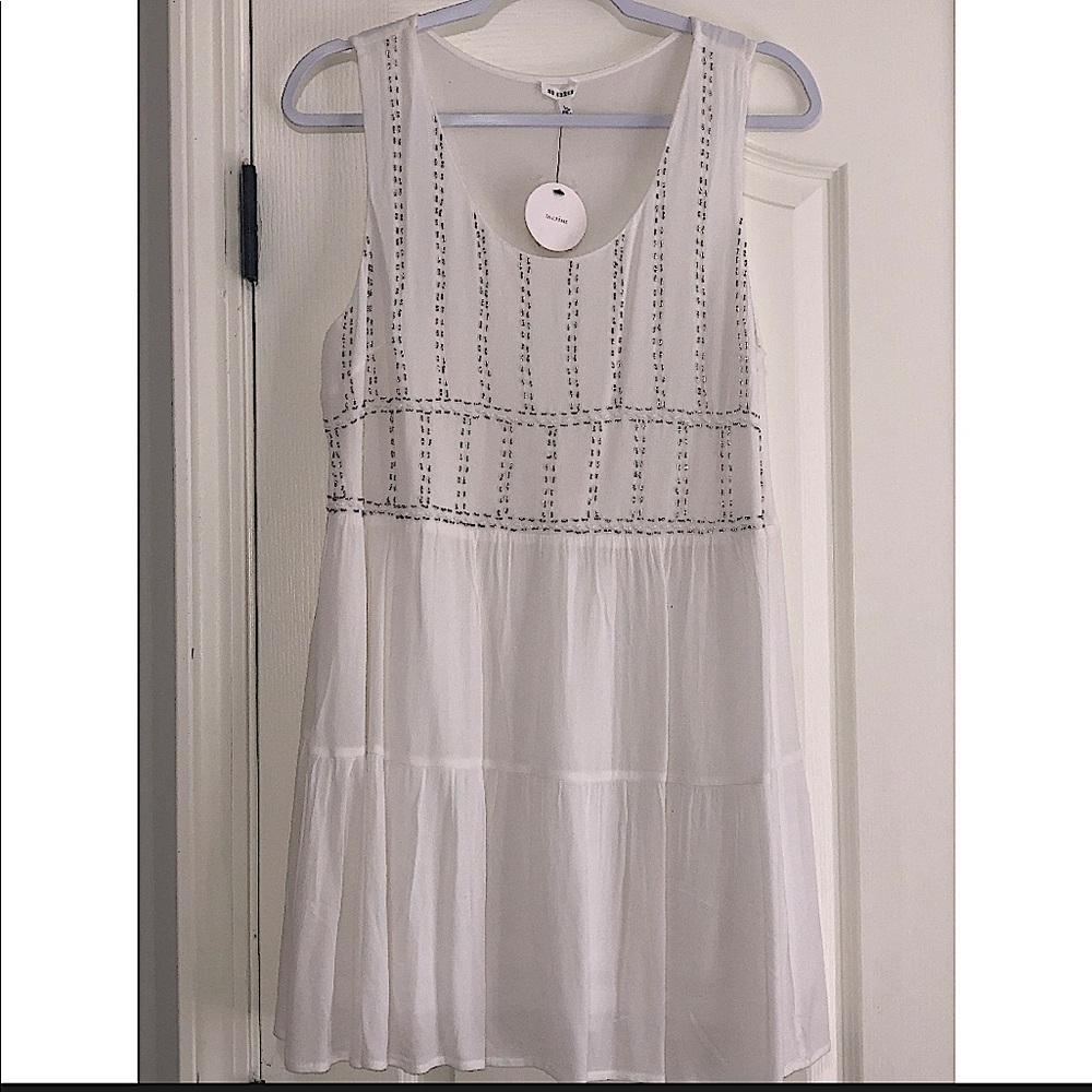 En Creme’+ Tunic + Sz L+ White